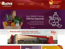 Tablet Screenshot of bistek.com.br